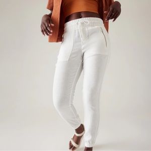 Athleta Cabo Linen Jogger